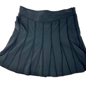 Athleta Black Tennis Skort Size 4 with Side Zip